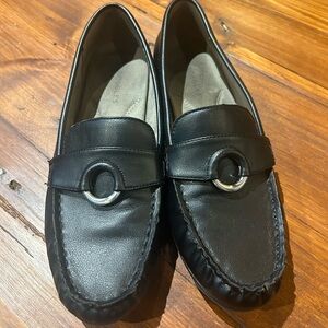 Aerosoles black loafers, size 8, excellent condition
